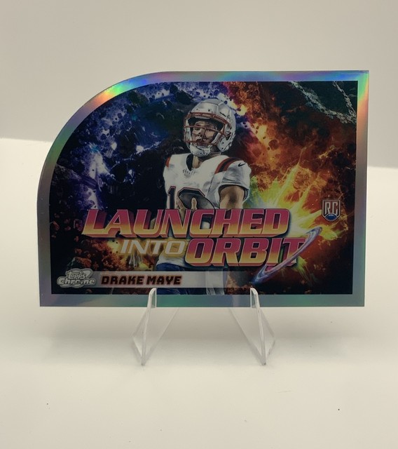 2024 Topps Cosmic Chrome - Launched Into Orbit Drake Maye #LIO-8 (RC)