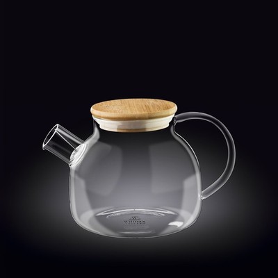 Wilmax Teekanne 950 ml aus hitzebeständigem Thermo-Glas WL-888810/A