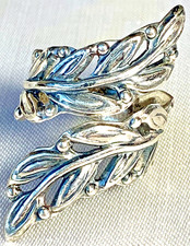 Vintage Sterling Silver Filigree Ring Size 6