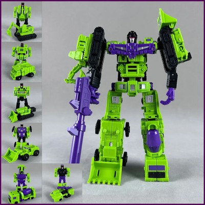 6 in 1 MINI Devastator Transformation Model MINI Devastator 22CM Action