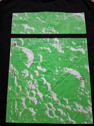 T-shirt Off-White Moon Tab maglietta nera vestibilità oversize taglia extra large XL NUOVA CON ETICHETTE - Foto 3 di 13