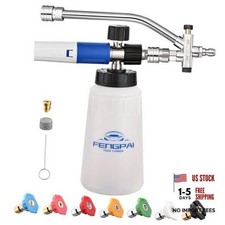 Foam Cannon for Pressure Washer with Dual Connector White FoamCannon Kits