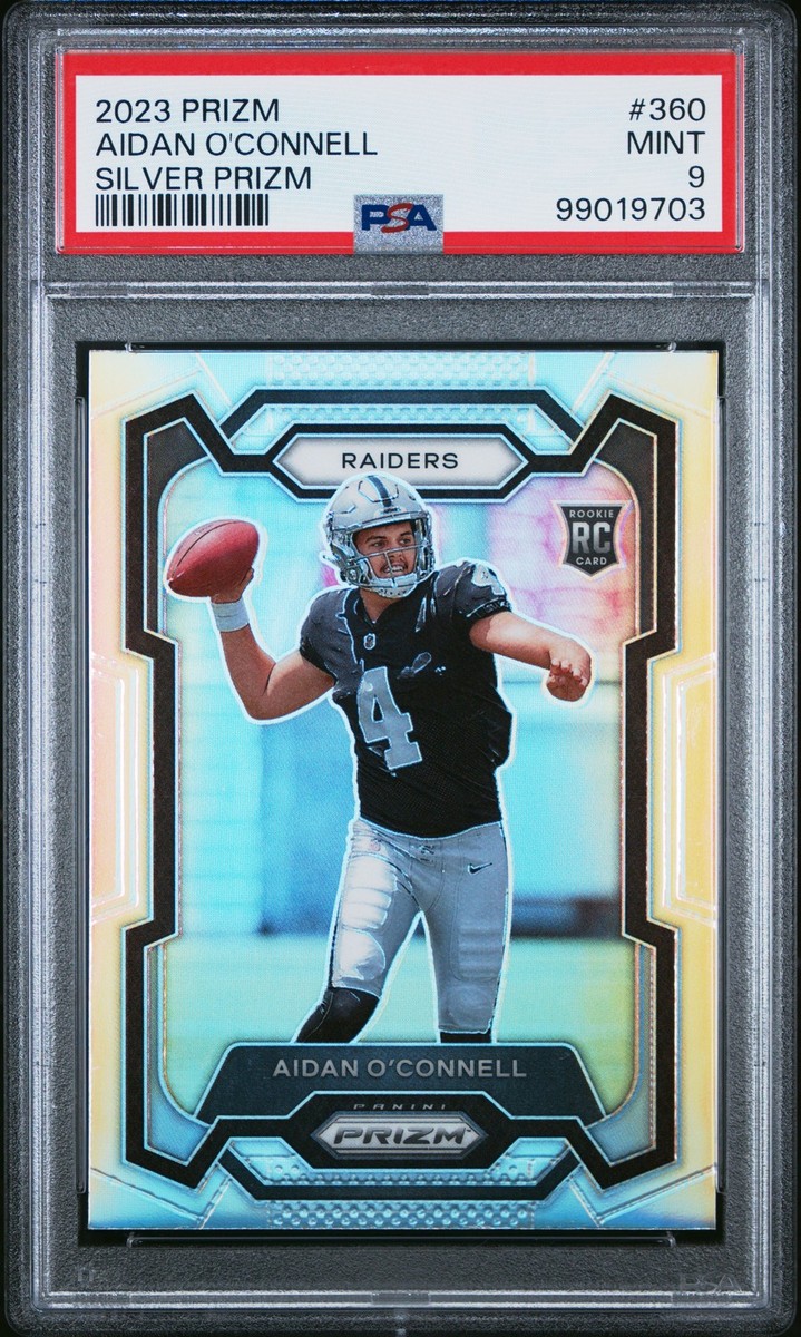 2023 PANINI PRIZM SILVER PRIZM #360 AIDAN O'CONNELL PSA 9 | eBay