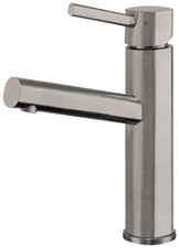 Whitehaus WHS1206-SB-BSS Waterhaus 1.2 GPM 1 Hole Bathroom Faucet - Stainless