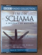 Simon Schama A History of Britain Vol 1 & 2 Cassette Tapes BBC Audio History VGC