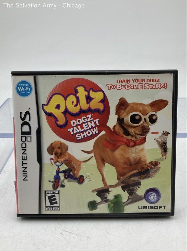 Ubisoft Nintendo DS Petz Dogz Talent Show Simulation Video Game With Manual