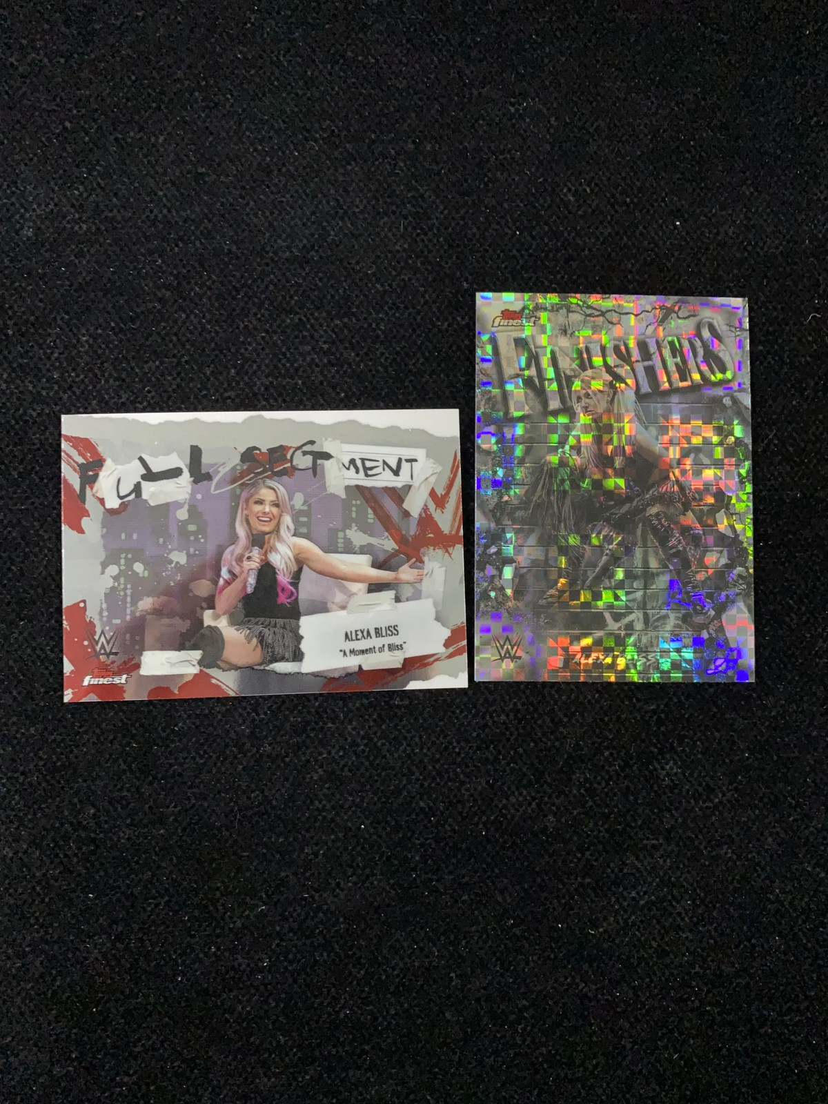 2025 Topps Finest WWE Full Sement Alexa Bliss #FNS-AB Lot*2 ND24