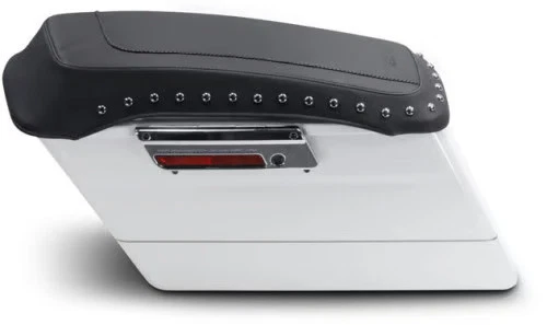 Крышки крышек седельных сумок Mustang — хромированные шпильки для мотоциклов уличных велосипедов 77605 - Изображение 3 из 4