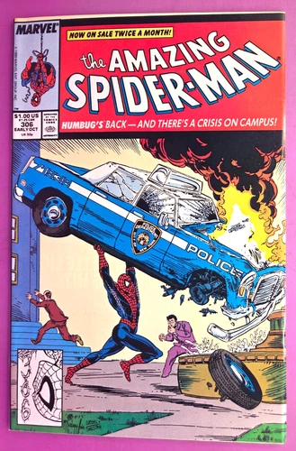 THE AMAZING SPIDER-MAN   #306  VF  1988  B&B COMBINE SHIP BX2426
