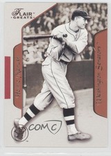 2003 Flair Greats Heinie Manush #95 HOF 0q3