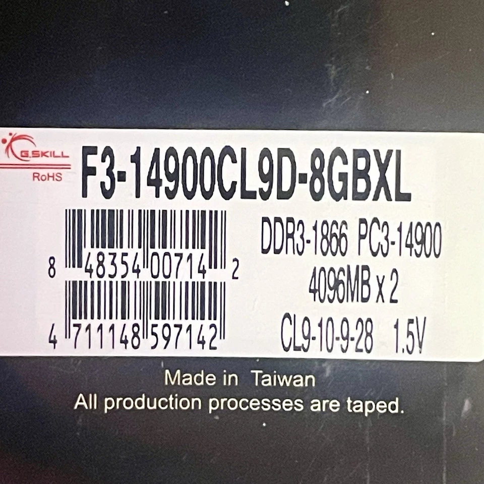 G.SKILL Ripjaws X-Series 16GB (2x8GB) DDR3 1600MHz (PC3-12800) Dual-Channel RAM - Image 4 of 4