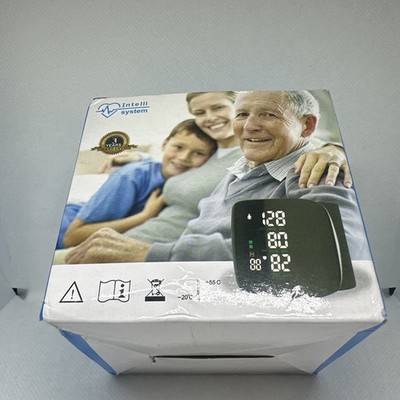 Intelli System Wrist Electronic Sphygmomanometer Blood Pressure Monitor New