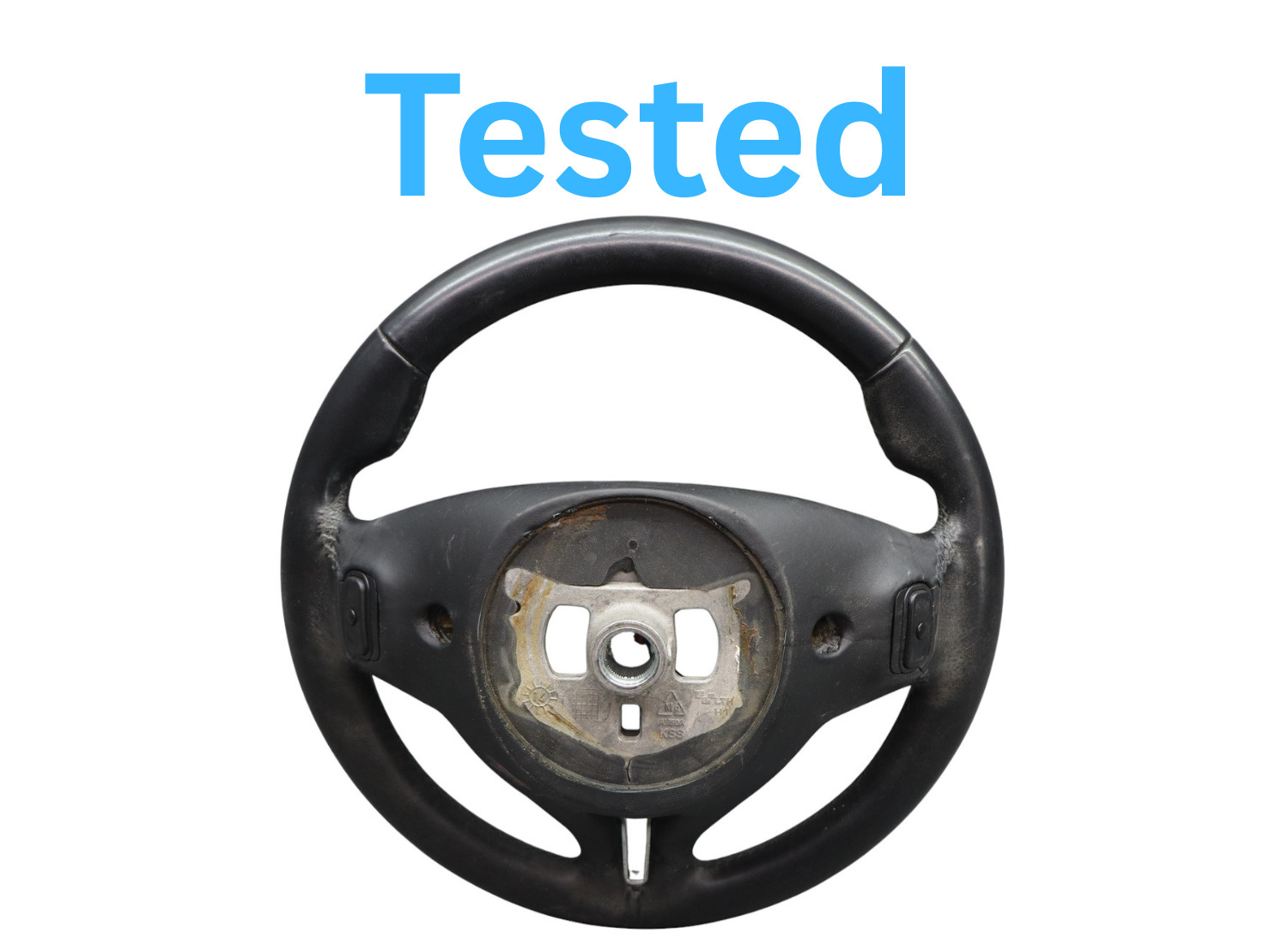 14-20 Maserati Quattroporte M156 Steering Wheel w/ Paddle Shifters Oem