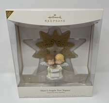 HALLMARK KEEPSAKE Mary&rsquo;s Angels Tree Topper Designed by Mary Hamilton 2006 NEW