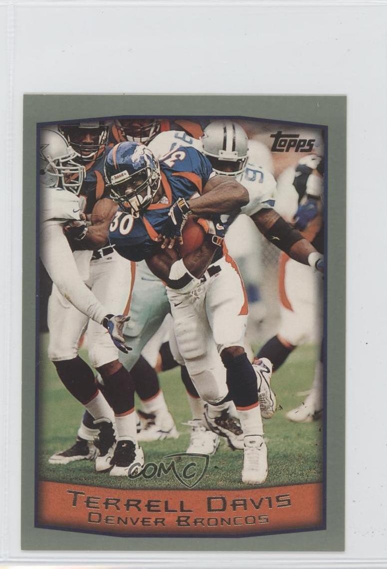 1999 Topps Jumbos Terrell Davis #3 HOF 0u7