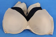 Warners Vanity Fair Secret Treasures UW Lined T-shirt Bra Lot Size 42DDD #H7693