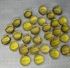 Pente Replacement Yellow Glass Stones Set (30 Pieces) – Parker Brothers