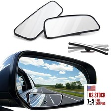 Wide Rectangle Car Blind Spot Mirror, Car Side Mirror, Horizontal Viewing