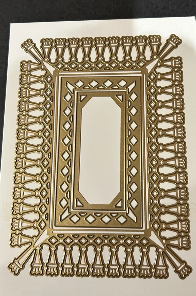 Troqueles de marco beribboned de aniversario para hacer tarjetas de Anna Griffin nuevos nunca usados Foto 2 de 4