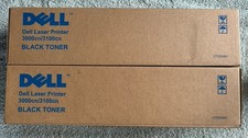Dell 3000cn / 3100cn Toner Cartridge Set 2-Pack OEM Genuine