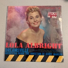 SEALED! Lola Albright "Dreamsville" US 1959 Vinyl LP COLUMBIA CL 1327 Vocal Jazz