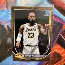 2025-26 Bowman Chrome LeBron James Reptilian Refractor #BCV-121🔥