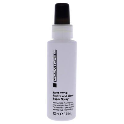 Firm Style Freeze and Shine Super Spray by Paul Mitchell for Unisex - 3.4 oz