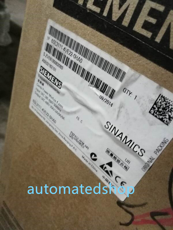 Siemens servo multi-axis drive 6SL3111-4VE22-0HA0 fast shipping