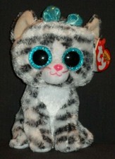 TY BEANIE BOOS - QUINN the 6" CAT - CLAIRE'S EXCLUSIVE - MINT with MINT TAG