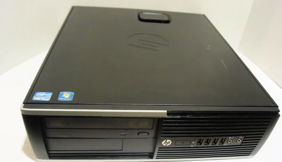 HP Compaq Elite 8300 Desktop PC (Intel Core i5 3.2GHz 4GB 500GB Win 10 Pro) - Image 2 of 4