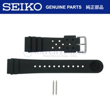 Genuine Seiko 4F24ZZ 22mm Divers Watch Strap  Pins for SKX173 SKX007 SKX009
