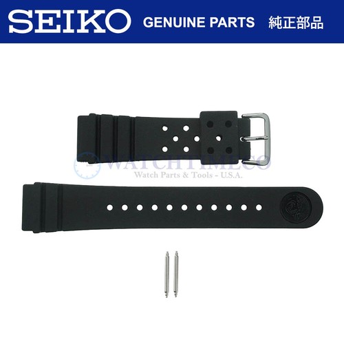 Genuine Seiko 4F24ZZ 22mm DIVERS orologio cinturino + Pin per SKX173 SKX007  SKX009 | eBay