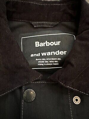 and wander BARBOUR shirt Jacket BK