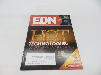 EDN ELECTRONIC DESIGN NEWS Magazine DECEMBER 15, 2011 Voice of the Engineer -