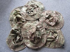 MOD Issue, MTP Jungle / 'Boonie' hats, mixed sizes, 56-60cm. Used.  Job lot x 14