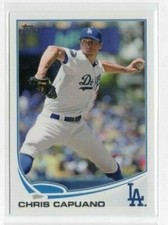 Chris Capuano 2013 Topps Baseball Base Common #191 Los Angeles Dodgers