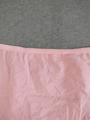 JUST MY SIZE- JMS Ultra Soft Comfort Blend 100% Cotton Briefs Color Pink Size 12 - 第 3/8 張圖片