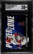 2022 Topps Stadium Club PZ-9 Shohei Ohtani Power Zone SGC 10 GEM MINT