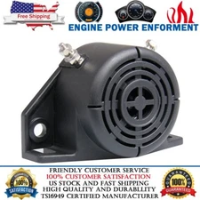 110dB Backup Warning Alarm Beeper Reversing Horn Car Truck Heavy Vehicle 12V/24V