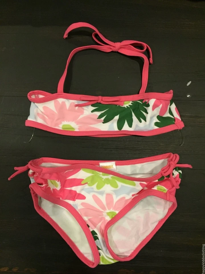 Gymboree KIDs Size 4 Swimsuit Bathing Swim Suit Girls NEW Bikini - Image 2 of 2