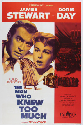 The Man Who Knew To Much Movie Drama Thriller Action Wall Art - POSTER 20''x30''