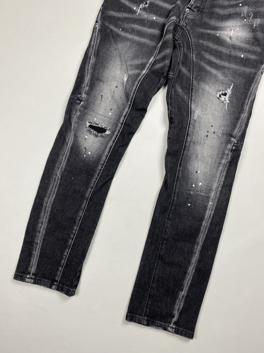 Dsquared2 men's distressed denim skinny jeans size 48 / M | eBay Dsquared2 men's distressed denim skinny jeans size 48 / M | eBay