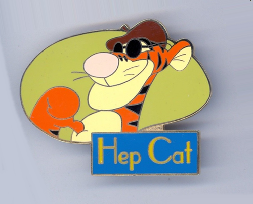 Disney Auctions Hep Cat Tigger Beret Sunglasses Pooh Jumbo Le 100 Pin Ebay