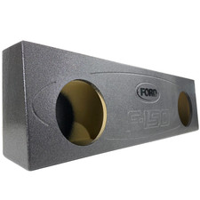 Ford F-150 23-25 Single Cab Subwoofer Box Enclosure 2x10" Ported