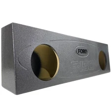 Ford F-150 23-24 Single Cab Subwoofer Box Enclosure 2x10" Ported