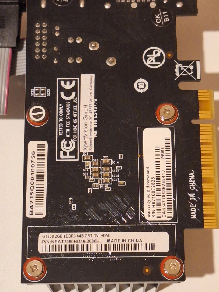 nvidia geforce gt 730 2gb USED, WORKING - Image 3 of 4