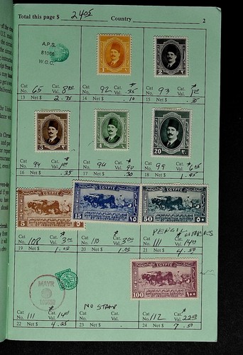 LSS Egypt APS Circuit Book Nice Selection MNH & MH Middle East Gems - Picture 3 of 7