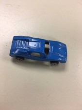Vintage Tootsie Toy Blue Lamborghini Car 2" Metal Made in USA Chicago