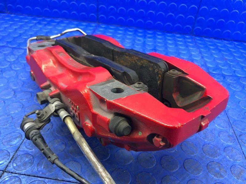 2016-2021 MCLAREN 570S OEM FRONT RIGHT CARBON CERAMIC BRAKE CALIPER RED