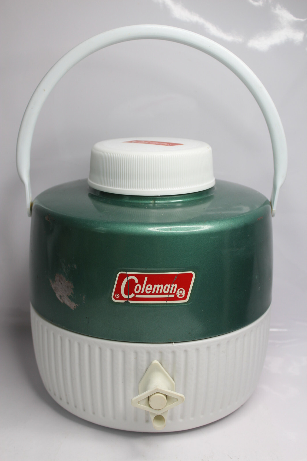 Green Metal/plastic 1 Gallon Water Thermos W Cup